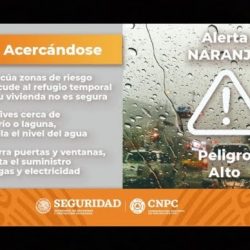 Se activa la alerta naranja por la tormenta tropical Zeta en Quinta Roo y Yucatán