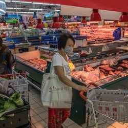 China halla restos de COVID-19 en envases cerdo congelado procedente de Francia