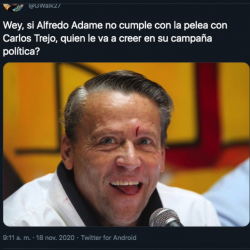 Ni se pelea con Carlos Trejo ni cumple sus promesas: ¿Alfredo Adame a la política?