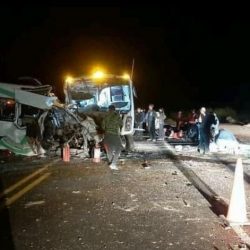 Choque en Sonora deja a 13 muertos