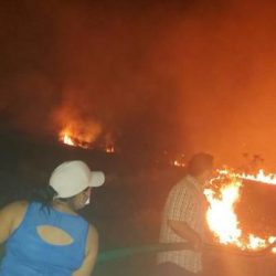 Sofocan incendio en Fortín de las Flores, tras seis horas de combate